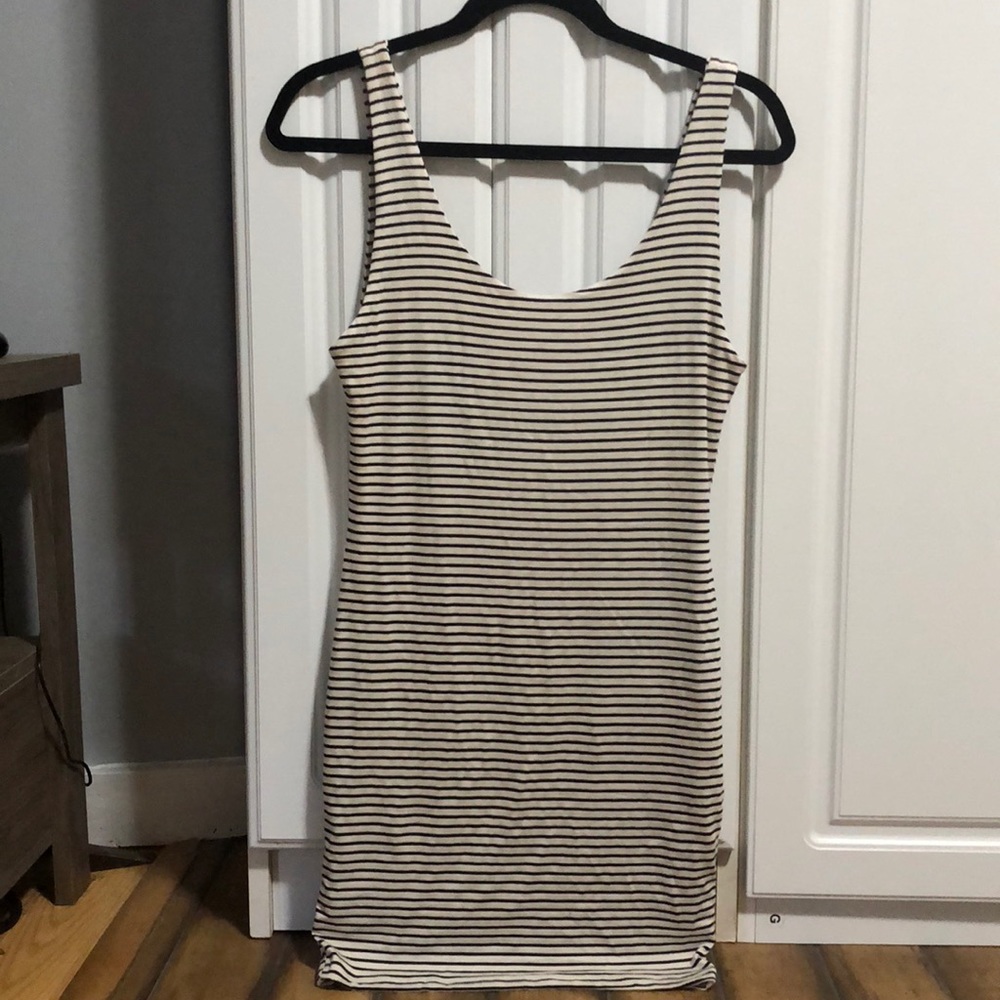Audrey 3 + 1 bodycon stripe dress